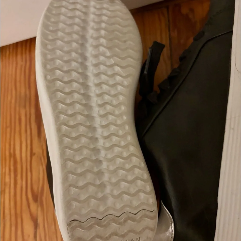 Cole Haan Black and Silver Casual Sneakers - Picture 3 of 4